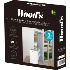 Woods tetningslist for dør og store vinduer AC 400 cm