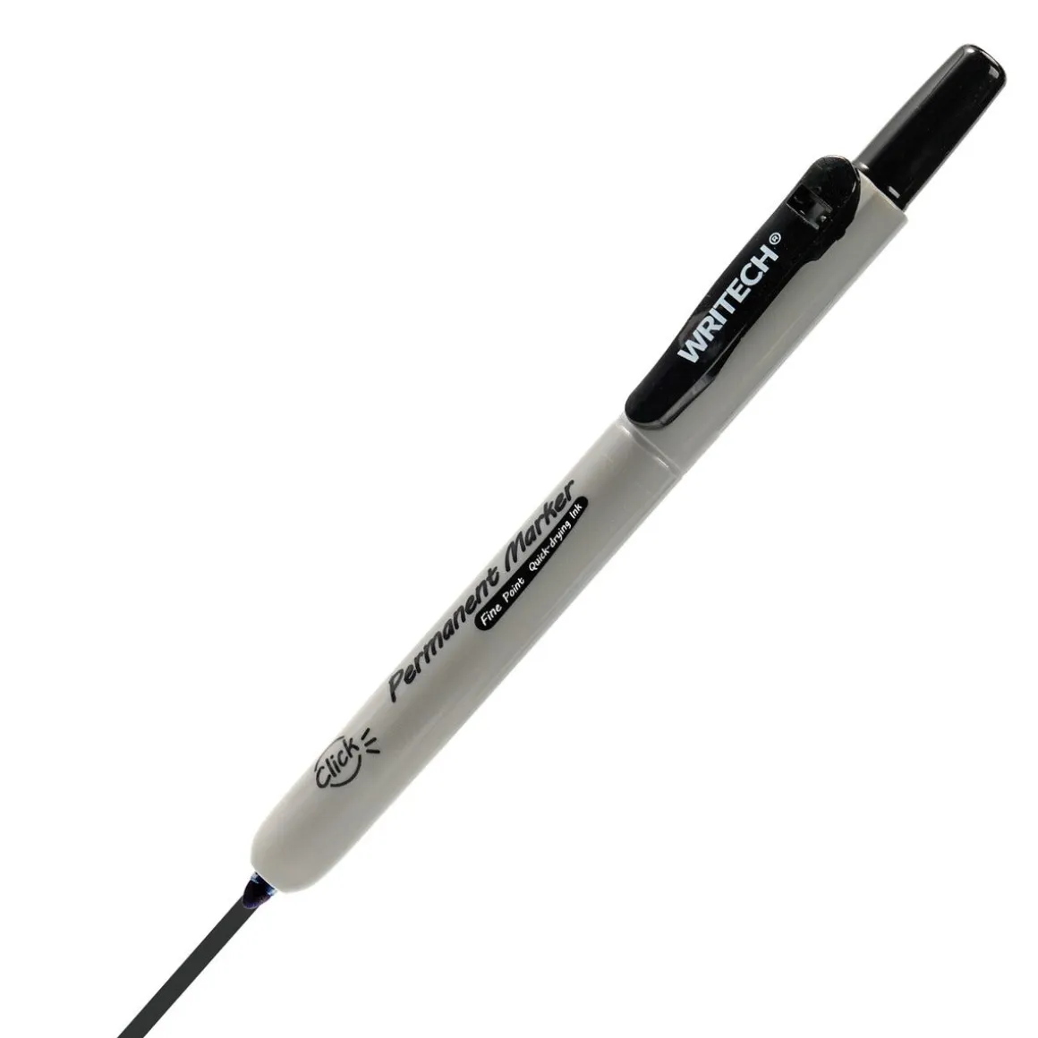 Writech merkepenn svart, 2 mm fine point innfellbar